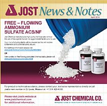 Free-Flowing Ammonium Sulphate for Biotech/Biopharma customers 